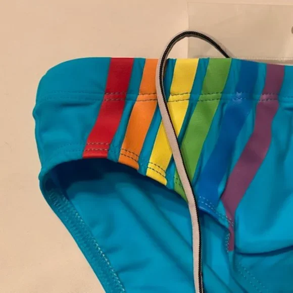 NWT - AC -  PRIDE Bikini - Aqua (802A) - Picture 3 of 9